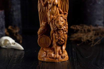 Carved Lilith Statue