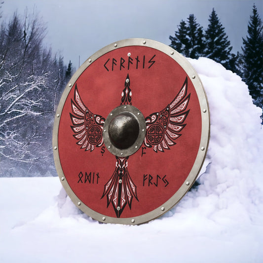 Raven Norse shield