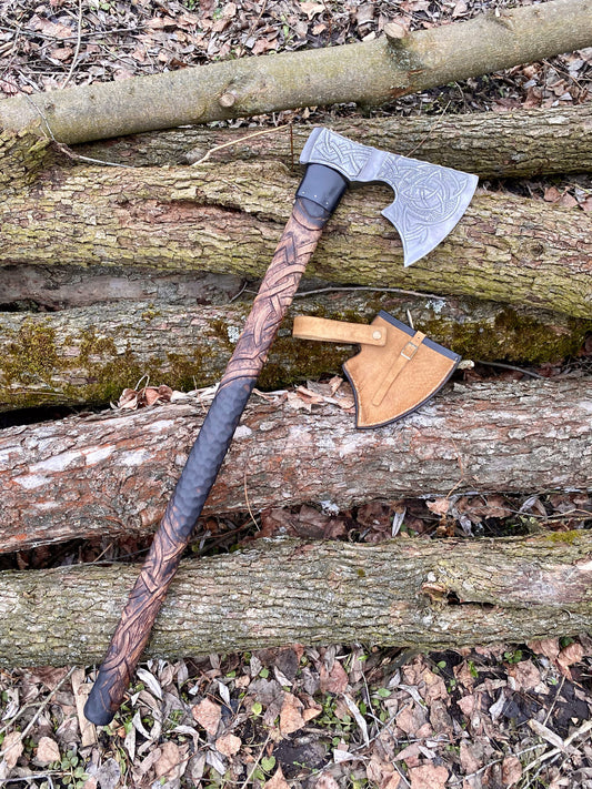 Large Engraved Axe