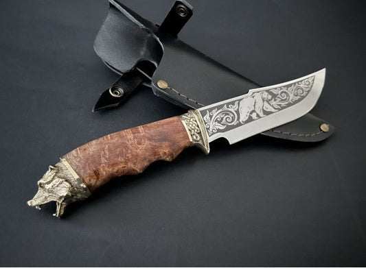 Handmade knife "BEAR"