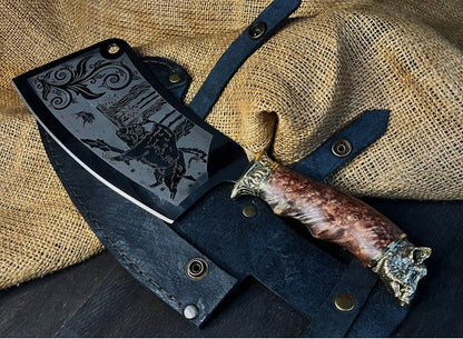 Handmade knife "BOAR"