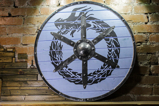 Viking shield "Jormungand"