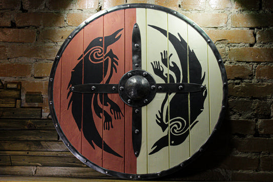 Viking shield "Raven"