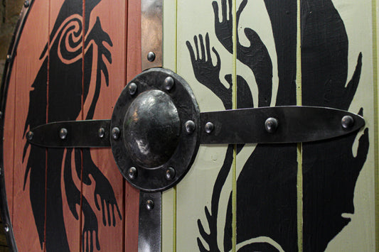 Viking shield "Raven"