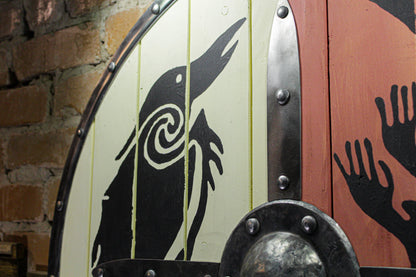 Viking shield "Raven"