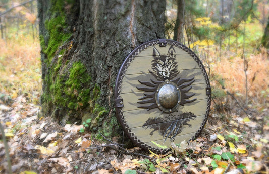 Round shield "Fenrir"