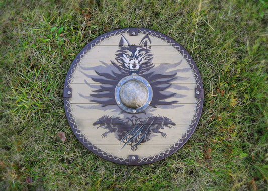 Round shield "Fenrir"