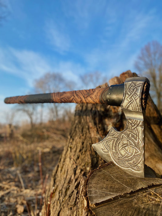 Large Engraved Axe