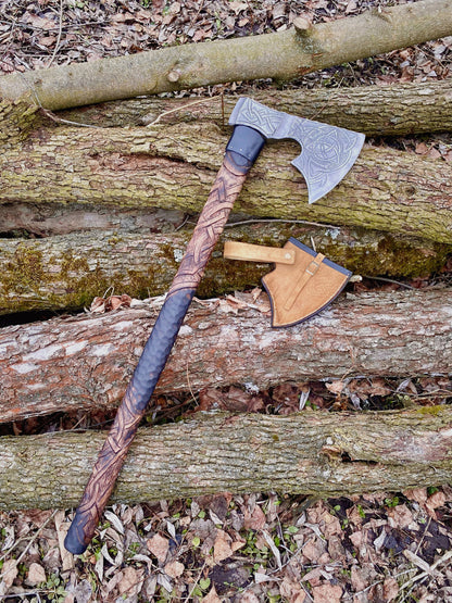 Large Engraved Axe