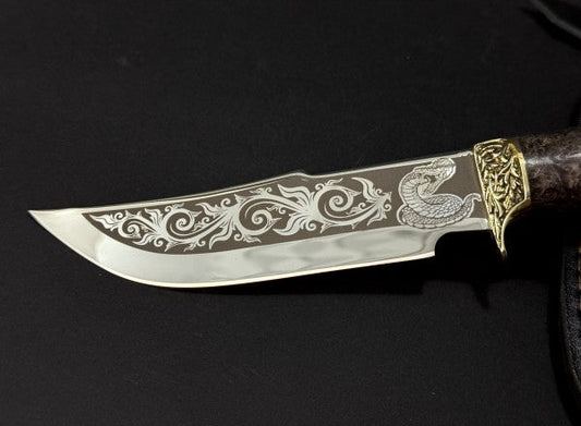 Handmade knife "SNAKE"