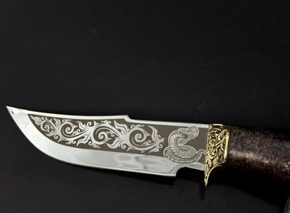 Handmade knife "SNAKE"
