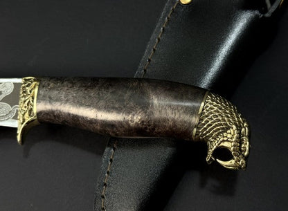 Handmade knife "SNAKE"