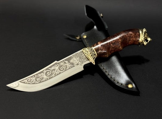 Handmade knife "LION"