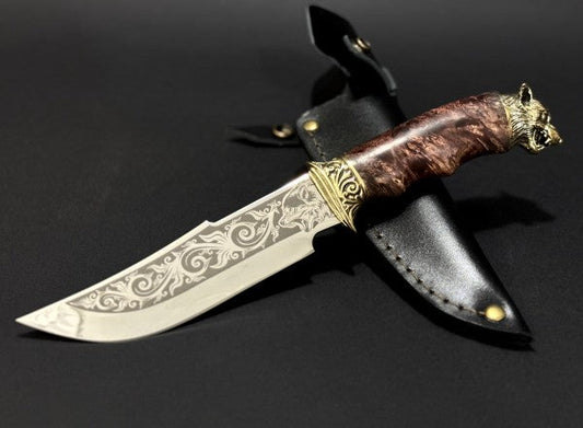 Handmade knife "WOLF"