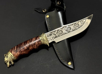 Handmade knife "WOLF"