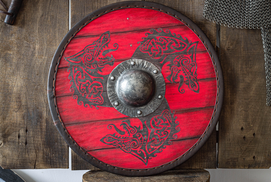 Round shield "Fenrir"