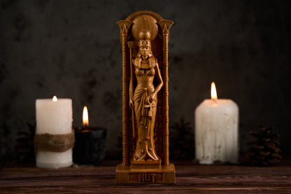 Oak Nut Egyptian statue