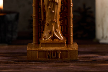 Oak Nut Egyptian statue