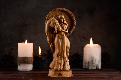 Oak Aine Celtic statue