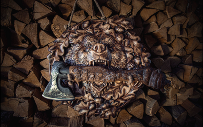 Hand forged axe - BEAR