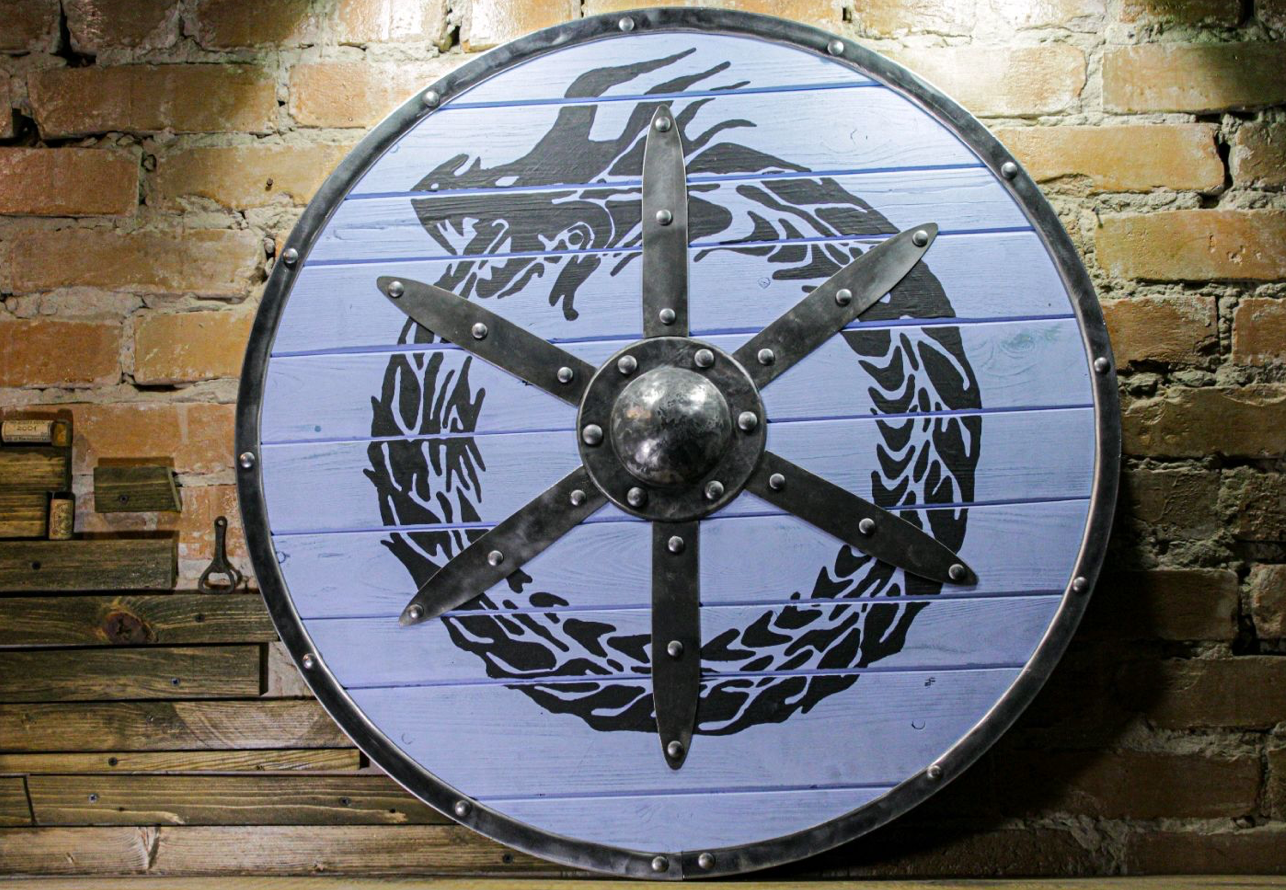 Viking shield "Jormungand"