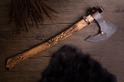 Viking axe "Jormungand", 7 days delivery