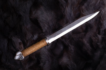 Long seax viking knife, 7 days delivery guarantee