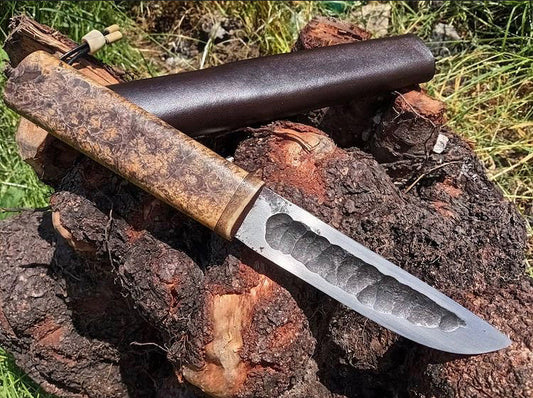Russian forged knife