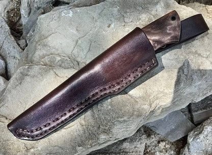 Forged engraved knife