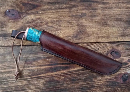 Engraved Yakutian Knife