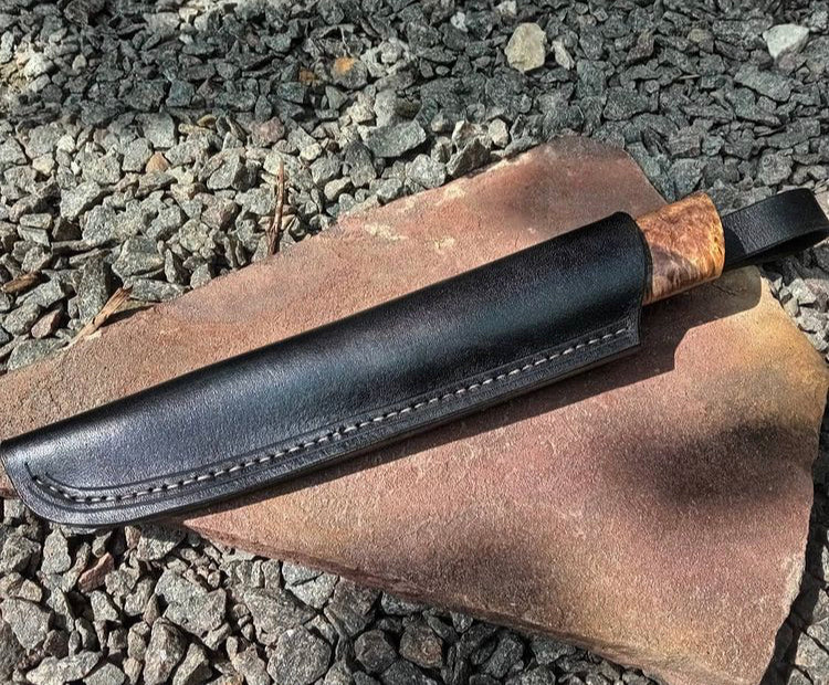 Forged yakut knife