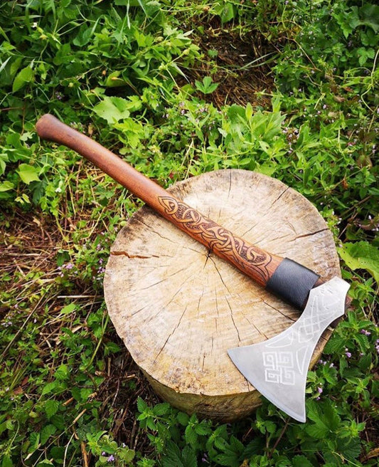 Jarl engarved axe with personalisation
