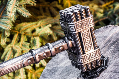 Forged Viking Hammer