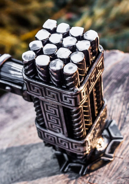 Forged Viking Hammer