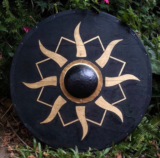 Round shield "Black sun"