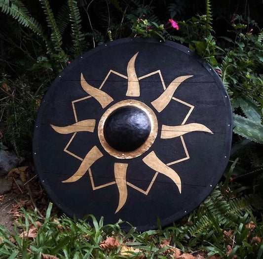 Round shield "Black sun"