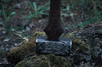 Runic Viking Hammer