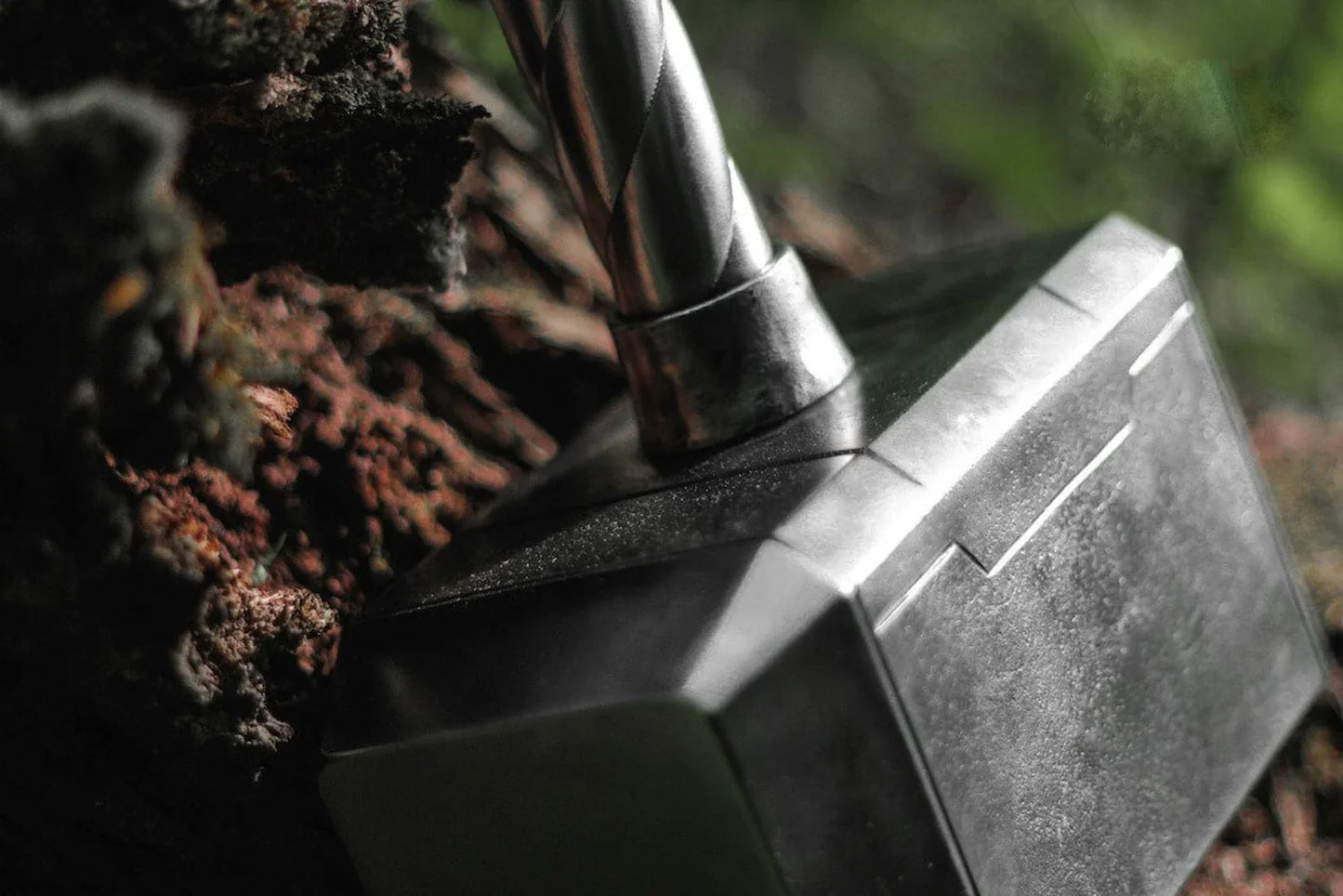 Forged Norse Hammer