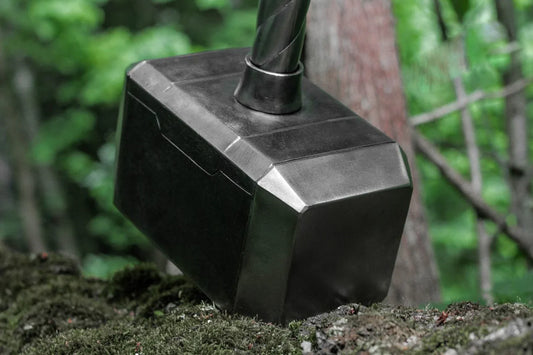 Forged Norse Hammer
