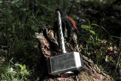 Forged Norse Hammer