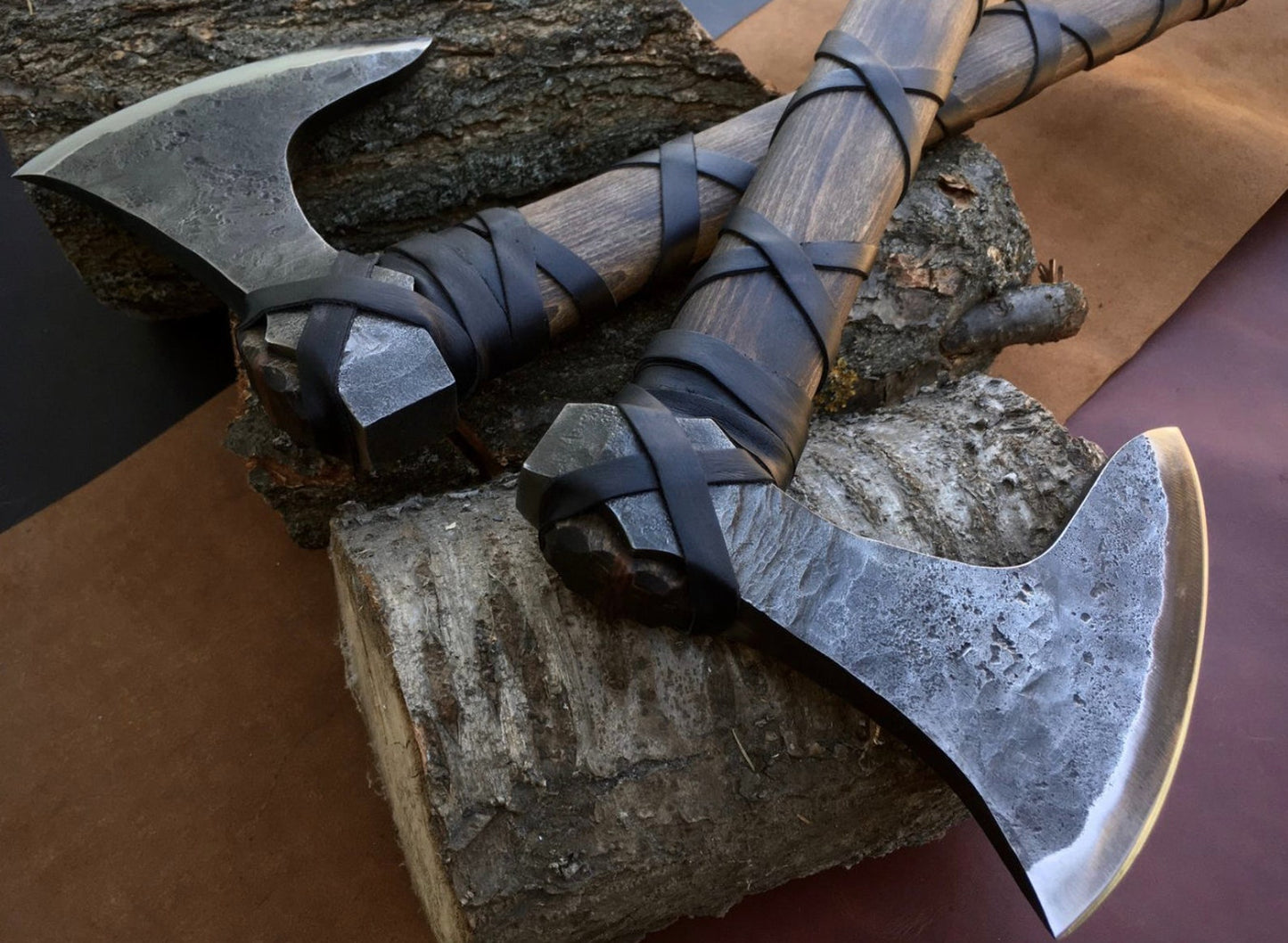 Forged Ragnar axe - Ready to ship