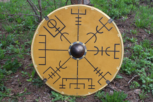 Round shield "Helm of Awe"