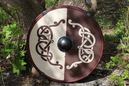 Round shield "Jormungand"