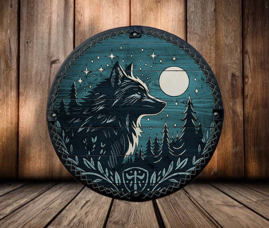 Norse Wolf Shield