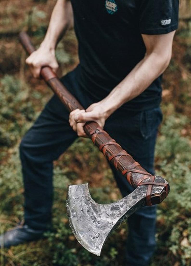 Large Viking Battle axe