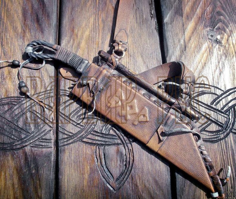 Large Seax viking knife