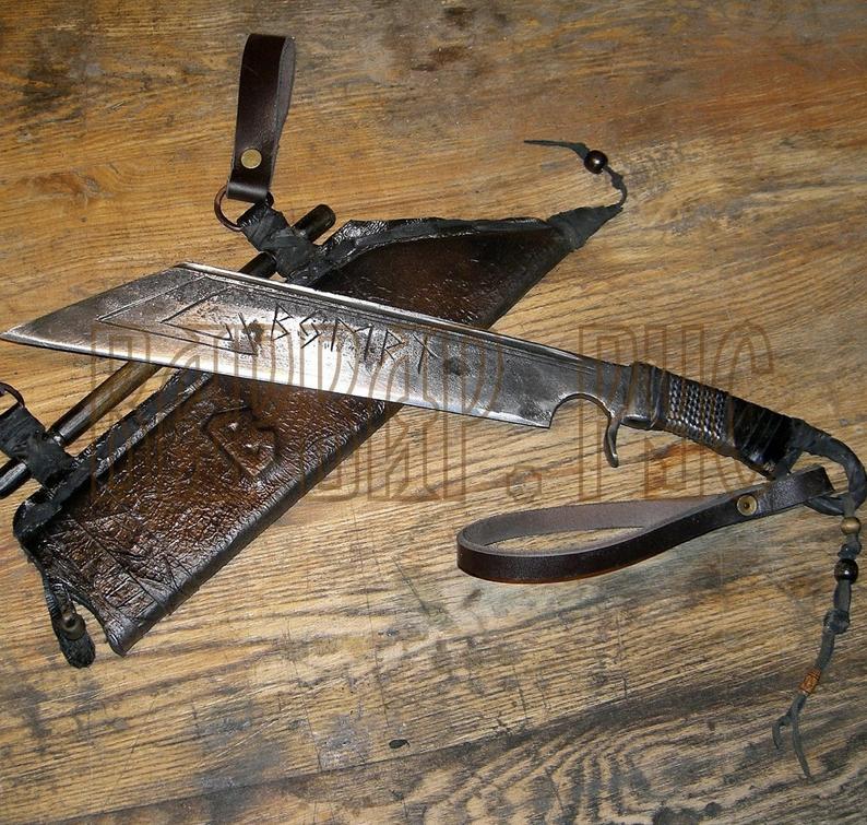 Large Seax viking knife
