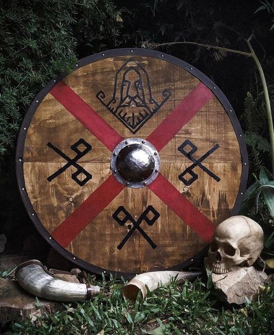 Customized norse shield