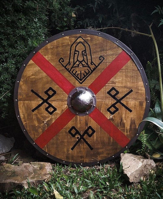 Customized norse shield