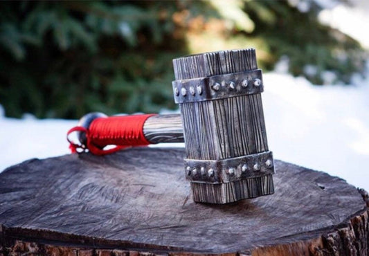 Hand forged hammer